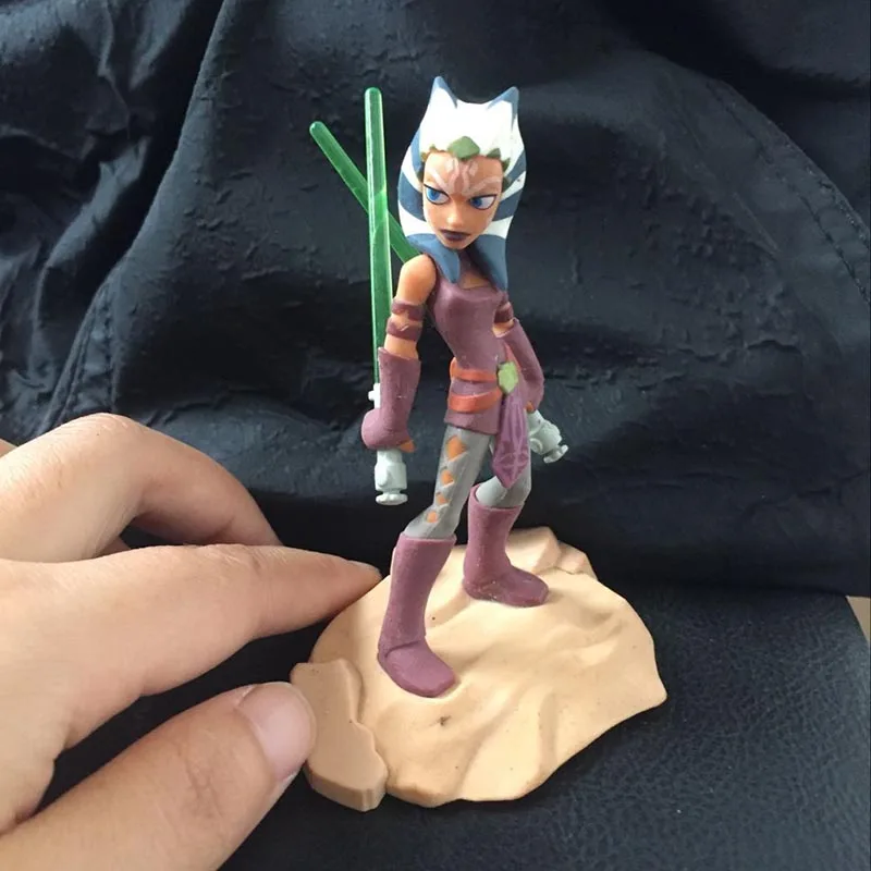 10 см Редкие фигурки Ahsoka Tano игрушки Коллекционная модель игрушки детские подарки