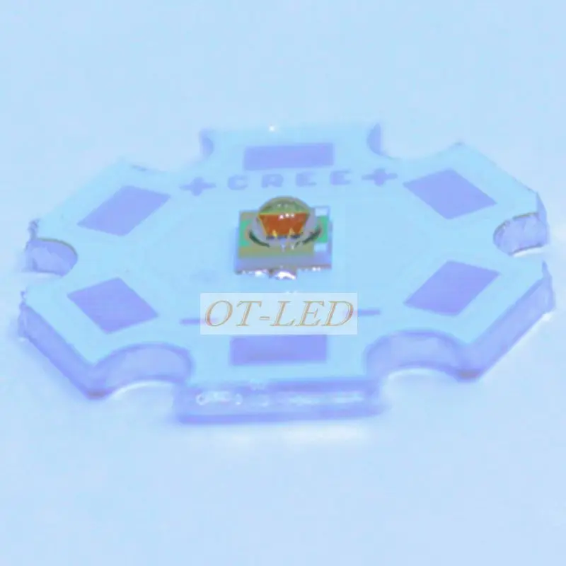 10 шт. X 1-3 Вт CREE XP-E XPE фото красный 660nm светодиодный темно-красный светодиодный излучатель Didoes на 20 мм/16 мм/14 мм/12 мм/8 мм PCB