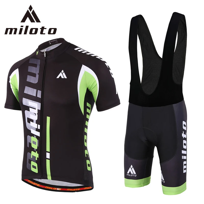 Miloto Pro Джерси велосипедные шорты Наборы для мужчин Мужская Дышащая MTB велосипед