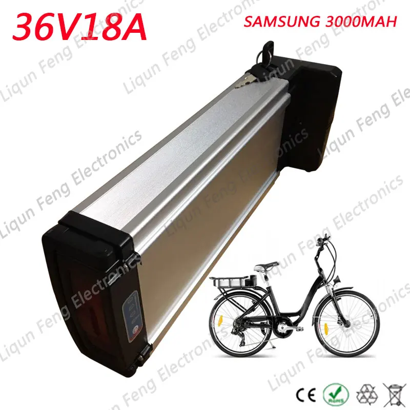 Электрический самокат 36 В литий ионный аккумулятор для велосипеда импортная