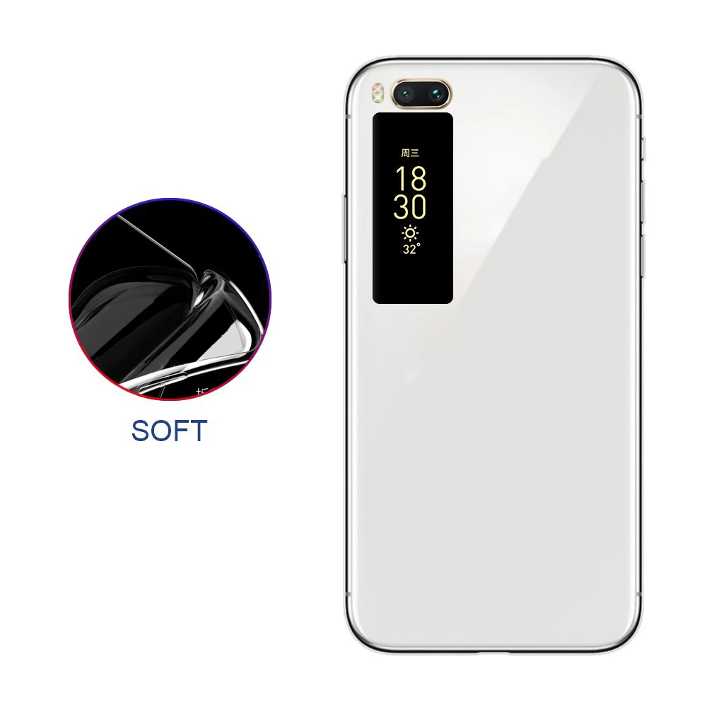 Подходит для Meizu PRO7PLUS мобильный телефон чехол Прозрачный ударопрочный корпус |