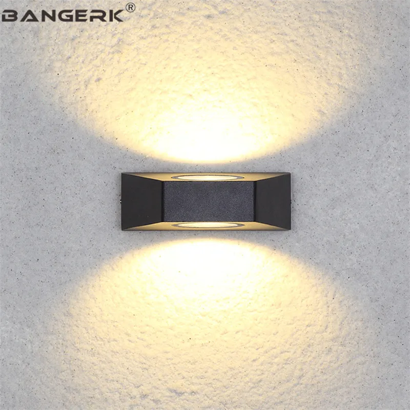 Outdoor LED Wall Light Lamps Up Down Spotlight Waterproof Antirust Modern Sconce Lights Garden Courtyard Decor Lighting | Лампы и