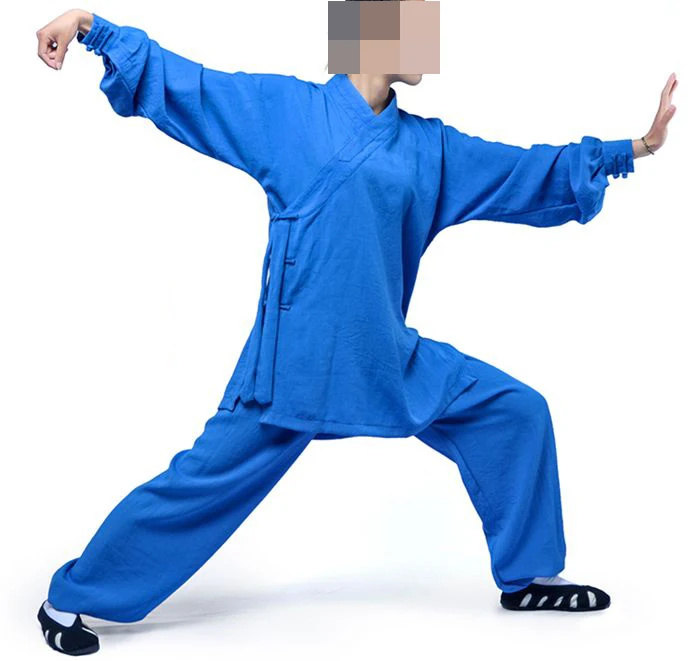 17 цветов унисекс льняная униформа для боевых искусств wudang костюмы тай чи Тай Чи