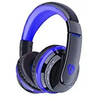 Синий Наушники OVLENG MX666 Bluetooth 4,1 стерео гарнитура наушники с микрофоном Поддержка FM TF карта - Цвет: Синий