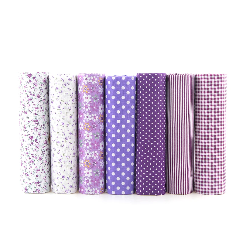 42 шт/лот простое лоскутное хлопчатобумажная ткань Quit тканевый набор для шитья DIY