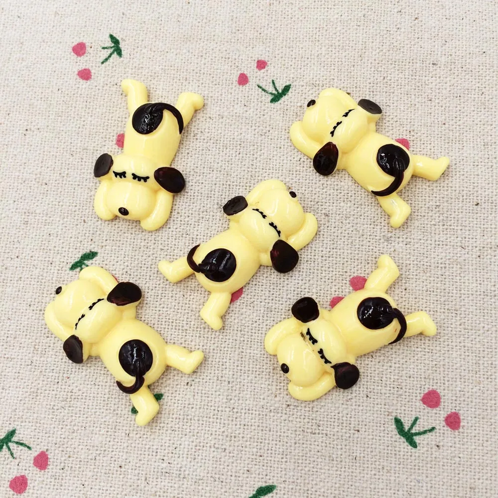 10 штук смолы Спящая собака сказочные садовые фигурки Террариум украшения для