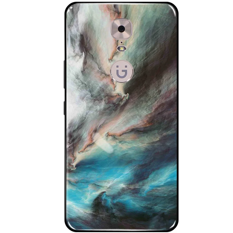Gumei Colorful Stone Phone Case For Gionee M6 Back Cover Granite Marble Pattern Silicone TPU Soft Bag Fundas Capa |