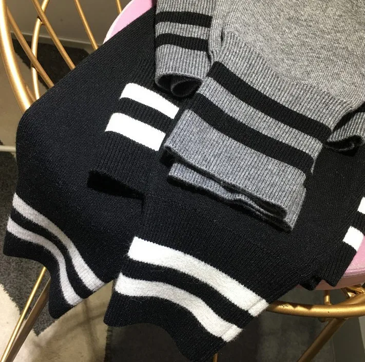Пуловер Blusas De Inverno Feminina новые весенние Для женщин кашемировый свитер вязать письмо Sweate свободные с длинными рукавами свитер женщина