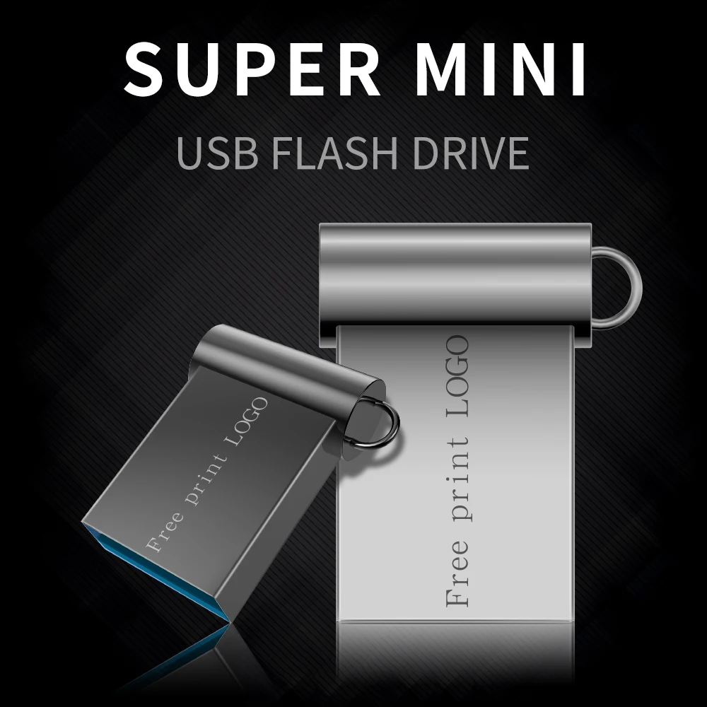 Супер мини металлический Usb флеш-накопитель 3,0 флеш-накопитель 16 ГБ 32 ГБ 64 Гб 128 ГБ U диск портативный накопитель 4 ГБ 8 ГБ флэш-памяти