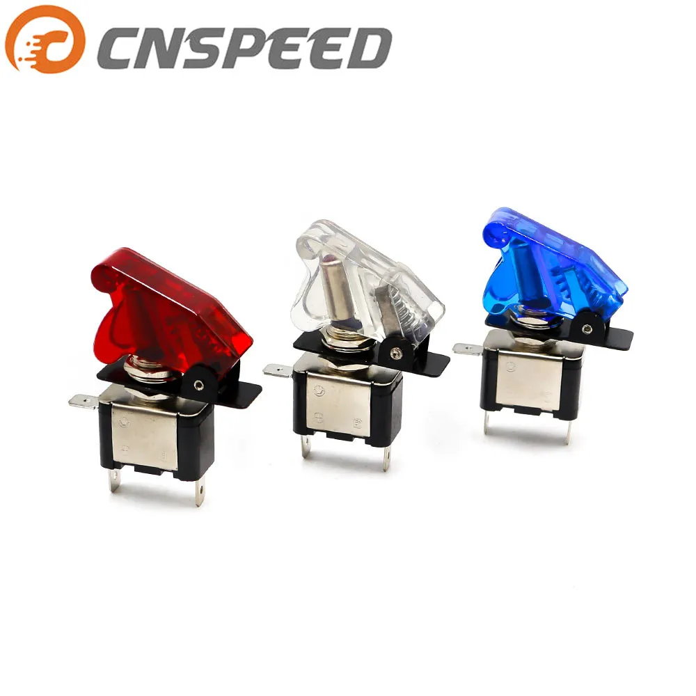 CNSPEED 12В Автогонки вкл. Авиационный Тип Красный светодиодный переключатель