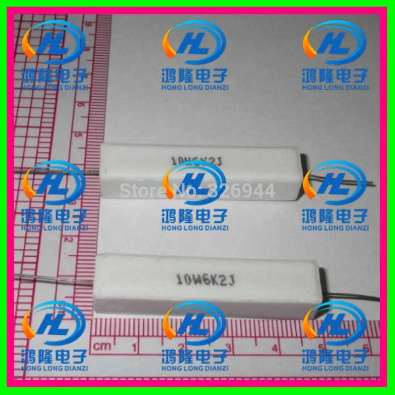 

(10 шт./лот) 10W 6,2 K ohm +/-5% / 10W 6K2J ohm 5% / 10W 6.2KRJ