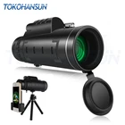 Монокуляр TOKOHANSUN 40x60, водонепроницаемый, с зажимом и штативом