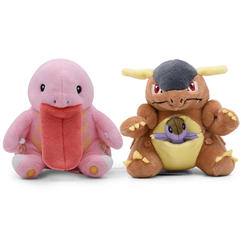 13 см плюшевые аниме плюшевые игрушки Kangaskhan Lickitung Gastly Погремушка мультфильм милые куклы чучело куклы игрушки мягкие рождественские игрушки