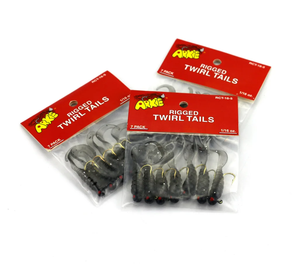 HENGJIA 7 шт. рыболовные приманки для джиггинга мягкие морского окуня круглые