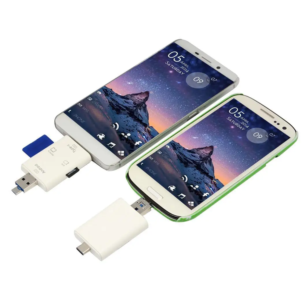 Type C для SD/TF OTG многофункциональный мобильный телефон Интеллектуальный USB3.1 3 в 1