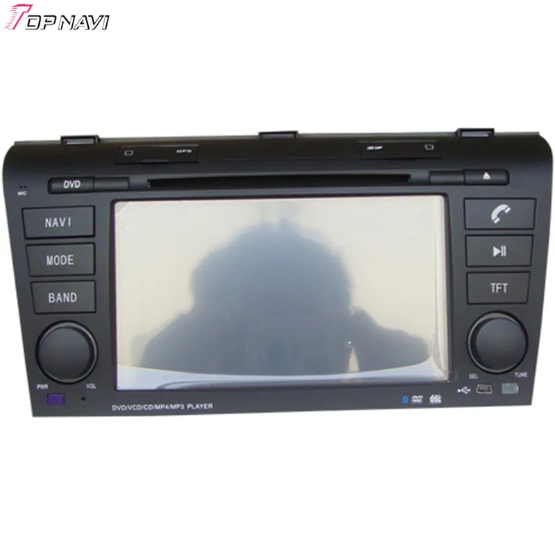 Topnavi 7 ''четырехъядерный Android 6 0 Автомобильный DVD плеер для MAZDA 3 2004 2005 2006 2007 2008 2009