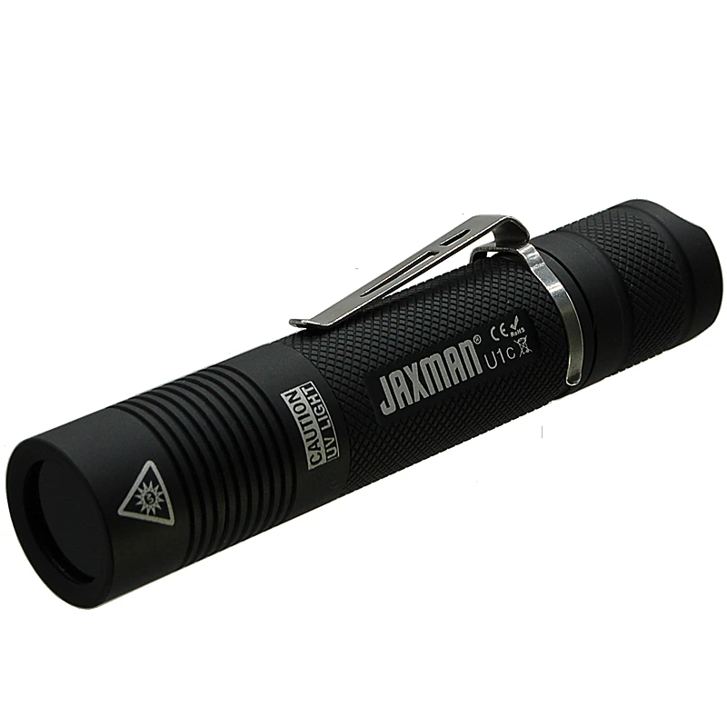 Jaxman U1c пятна фокуса 3 Вт 6 Nichia УФ светодиодный лампы 365nm 18650 фонарик Бесплатная