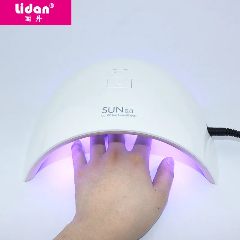 Uvled sun9c 24 Вт Профессиональная УФ-светодиодная лампа Сушилка для - Цена: 1216.02