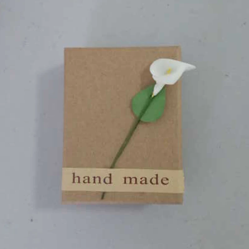 Бумажная коробка &quotручная работа&quot|Упаковка и стойки для украшений| |