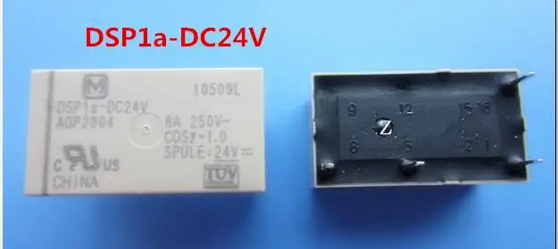Горячая Распродажа, новое реле Φ AGP2004 DSP1aDC24V DC24V 24VDC DIP4