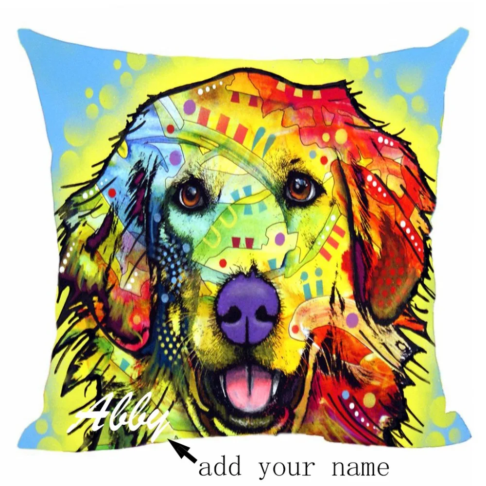 Наволочка из хлопка и льна на заказ наволочка для подушки добавьте свое имя или