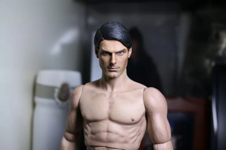 ESTARTEK 1/6 Супермен голова лепить с очками 1978 для 1" Коллекционная Фигурка DIY