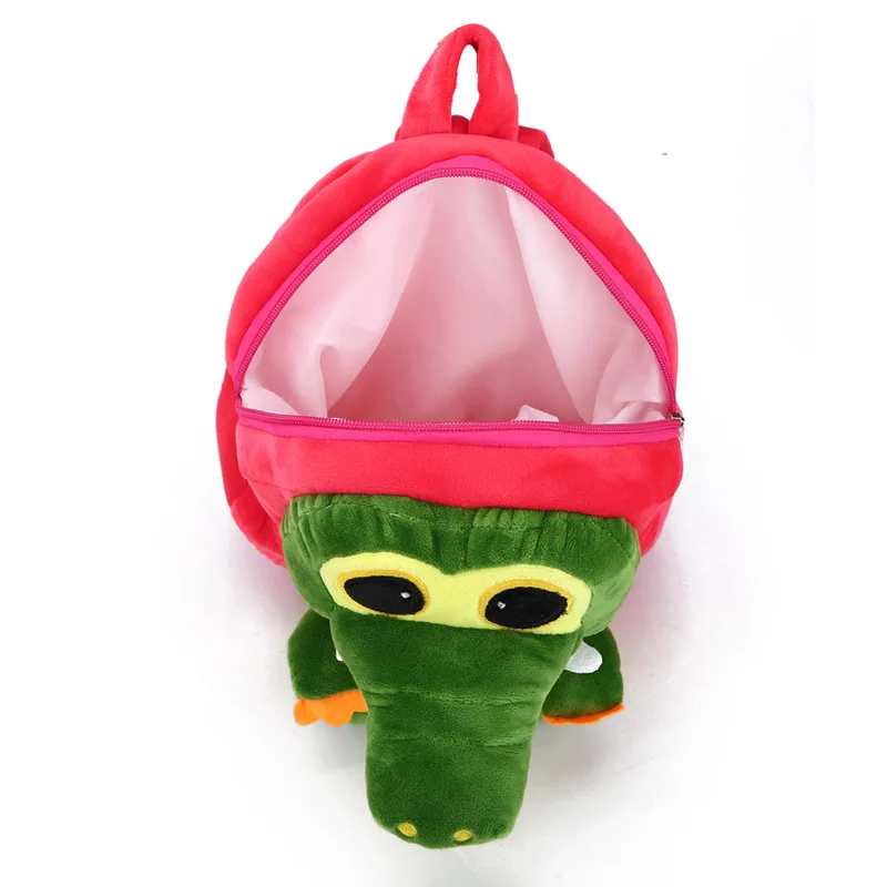 Детский рюкзак с мультипликационным динозавром плюшевый ранец 3D для мальчиков и