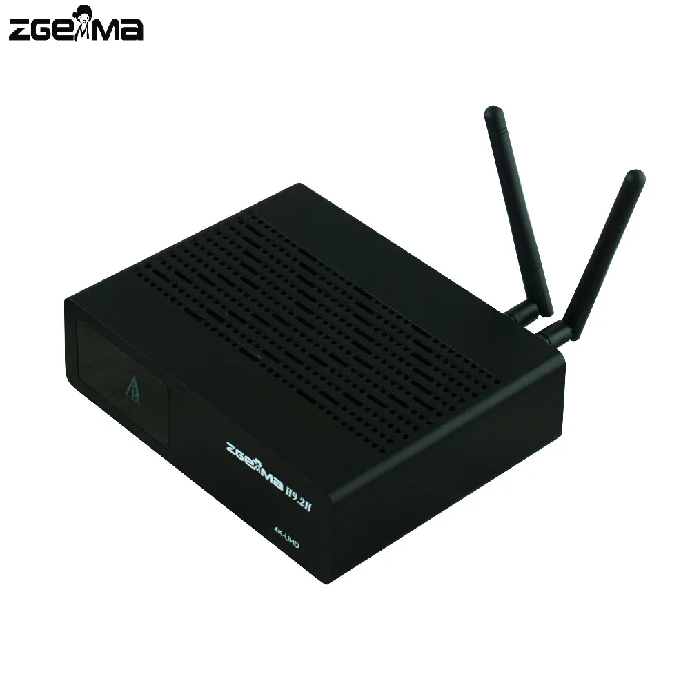 2 шт./лот zgemma h9.2h 4K спутниковый тв приемник dvb s2x + c/t2 со встроенным wi fi|Спутниковое