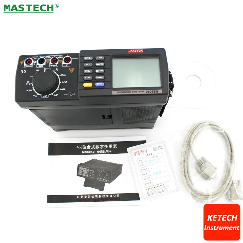 Цифровой настольный мультиметр прецизионный Мультиметр MASTECH MS8040 | Инструменты