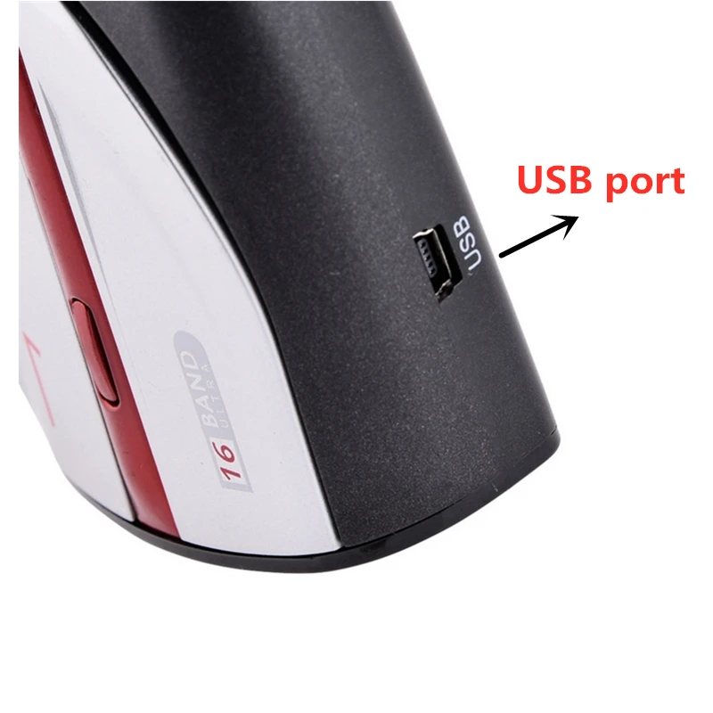Автомобильный радар детектор WETOWE L2 V9 FULL 16 BAND (английский/русский) голосовое