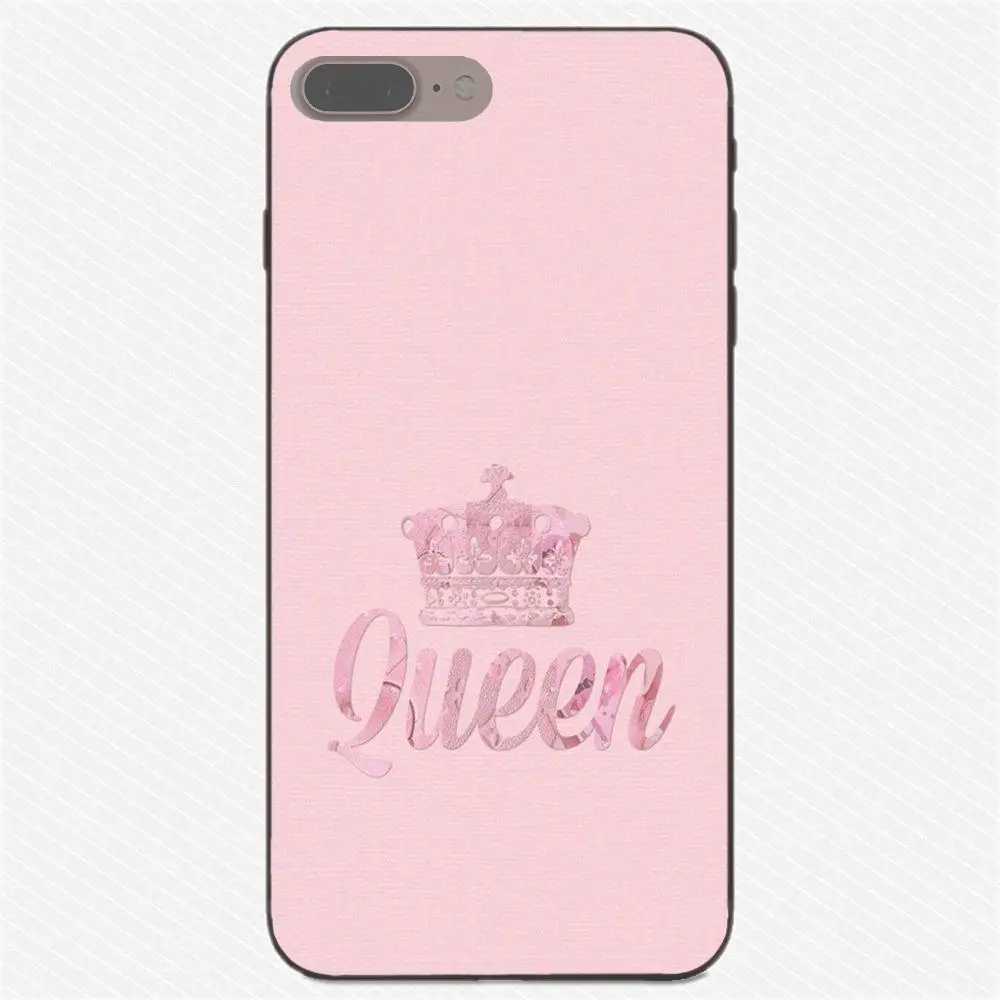 Распродажа чехол для телефона queen Корона короля принцессы для samsung Galaxy Note 4, 8 9 S3 S4 S5 S6 S7 S8 S9 S10 Edge Plus Lite I9080 G313 - Цвет: as picture