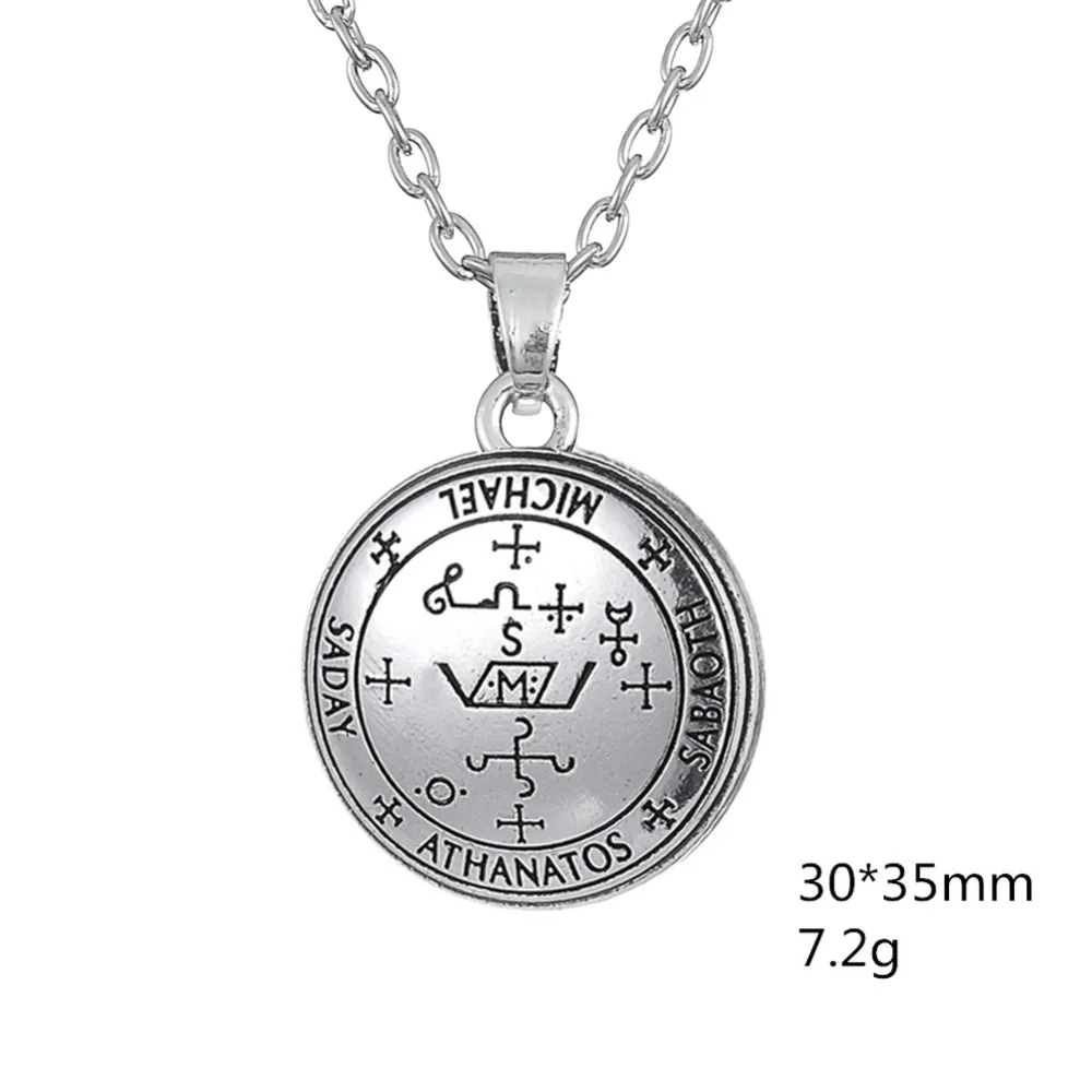 Teamer амулет подвеска талисман Гравировальный садай Майкл атанатос заклинания