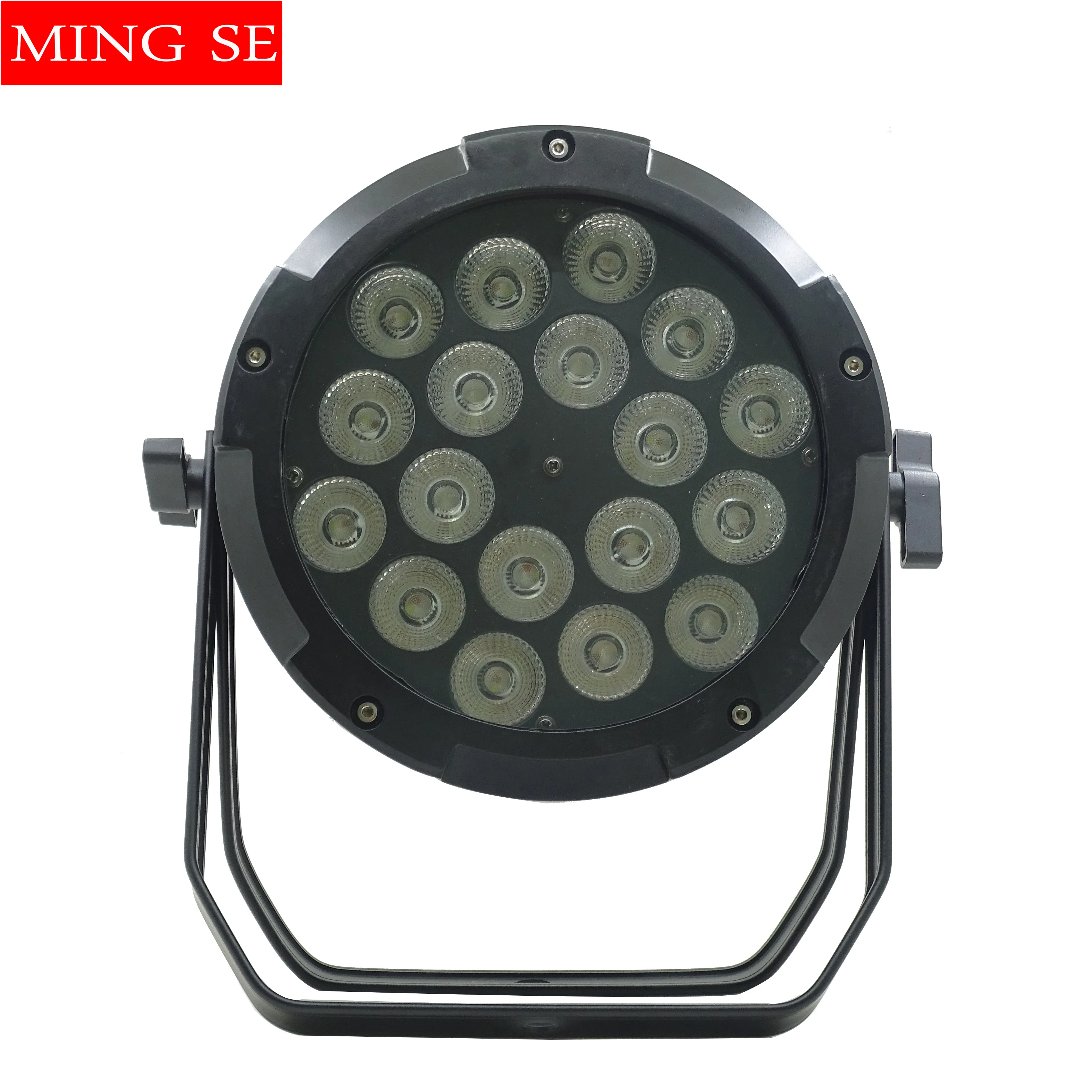 Водонепроницаемый 18x18w 4in1/5in1/6in1 RGBWA UV светодиод Par горшок света Наружный сценический DMX Управление параболический алюминизированный отражатель светодиодные прожекторы