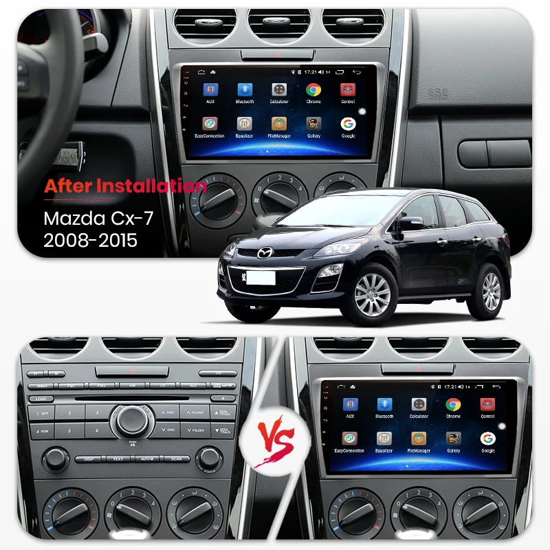AWESAFE 2 Din CarPlay DSP Android 8 1 автомобильный Радио мультимедийный видео плеер Авто Стерео