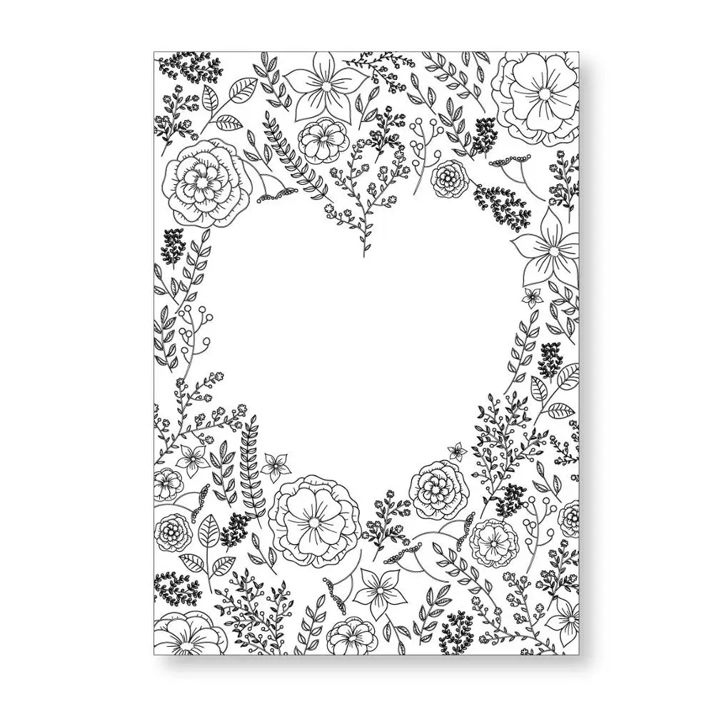 

AZSG Romantic greeting card Clear Stamps For DIY Scrapbooking Decorative Card making Craft Fun Decoration Supplies 10*15cm