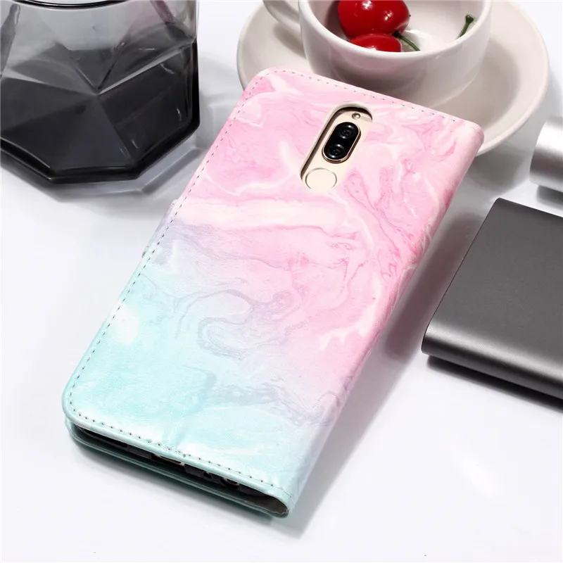 Чехол-книжка mate 10 Lite для Fundas huawei mate 10, чехол для huawei mate 10 Pro, 3D рельефный чехол-кошелек, чехол для телефона