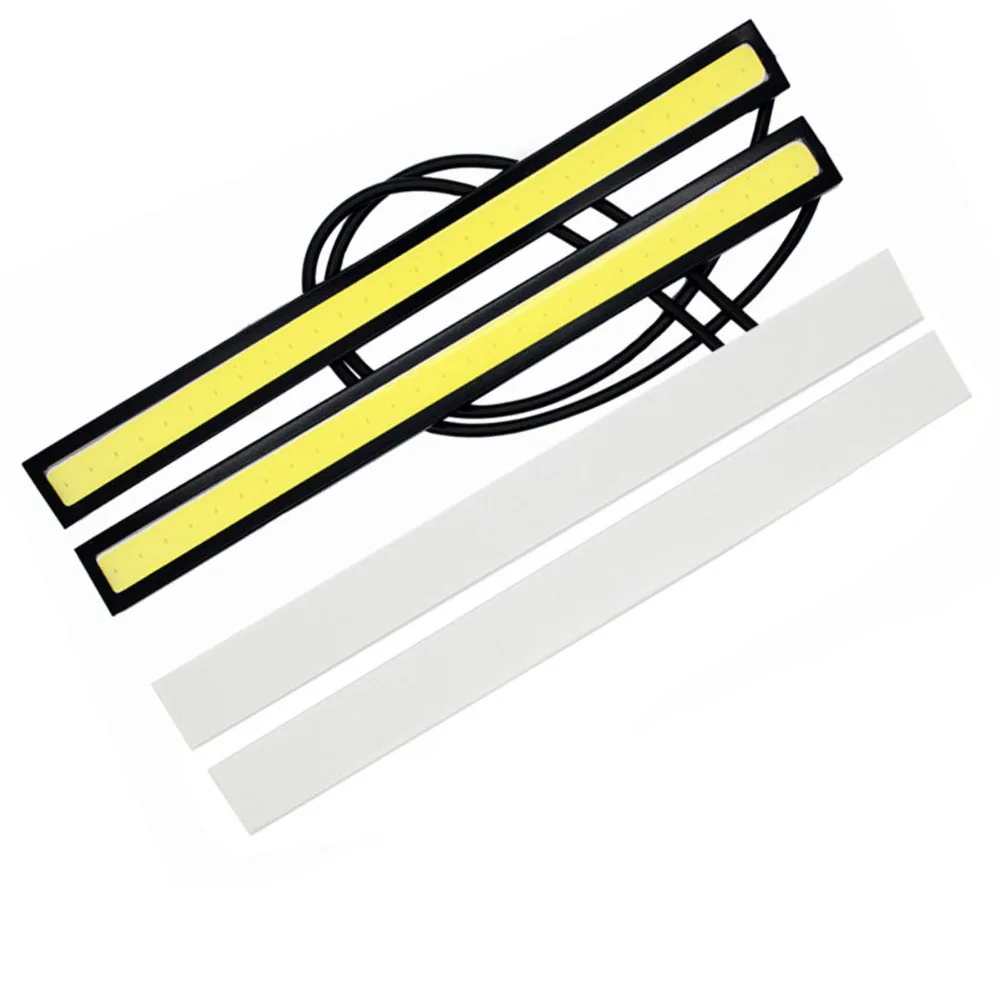 1 шт. 17 см Cob Led Drl водительские дневные ходовые огни полоса 12 В светильник бар
