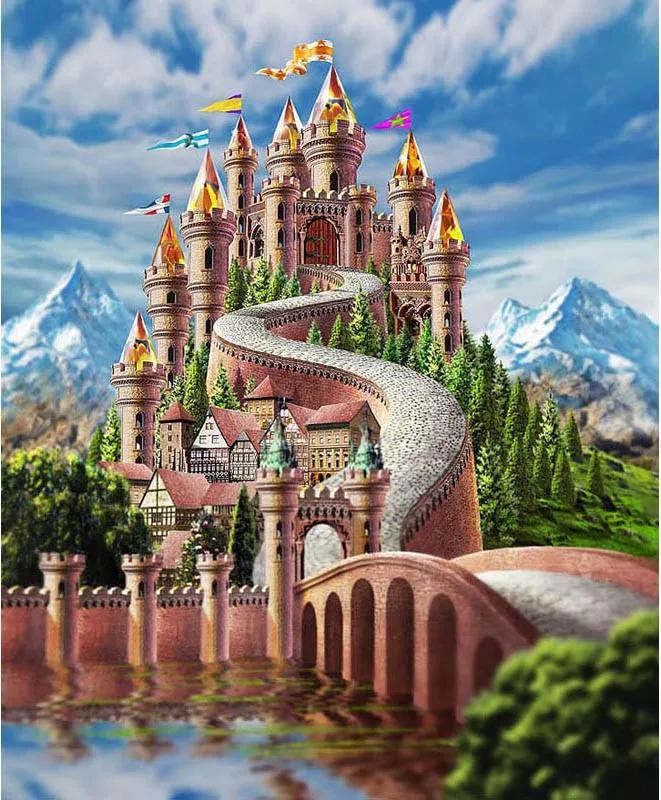Религиозная картина из страз сделай сам мозаика вышивка крестиком 5D Kul Sharif в виде