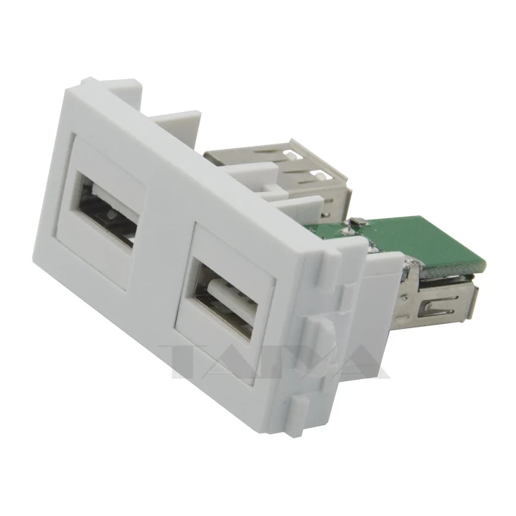 Настенная пластина Keystone с двойным USB разъемом Мама мама|wall plate|wall connectorwall plate connector |