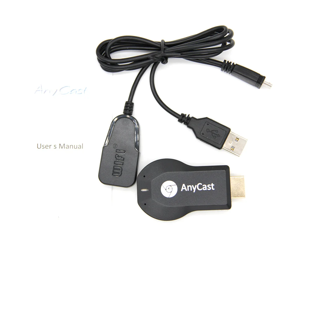 Никелевое покрытие для Anycast M4 plus мини-ПК Android Cast HDMI WiFi Dongle 2 зеркальное отображение