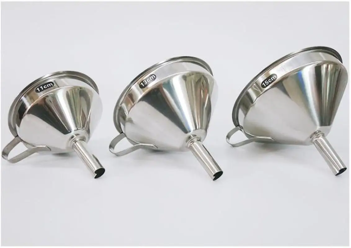 3 шт. набор Воронков из нержавеющей стали кухонный инструмент Воронка кухонная