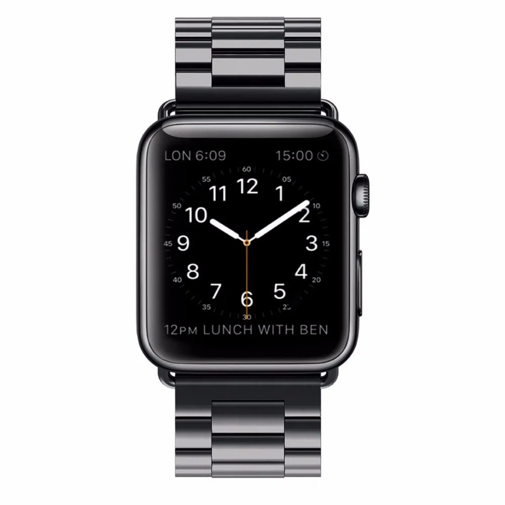 Модный ремешок для часов из нержавеющей стали apple Watch 42 мм 38 сменный Браслет iwatch