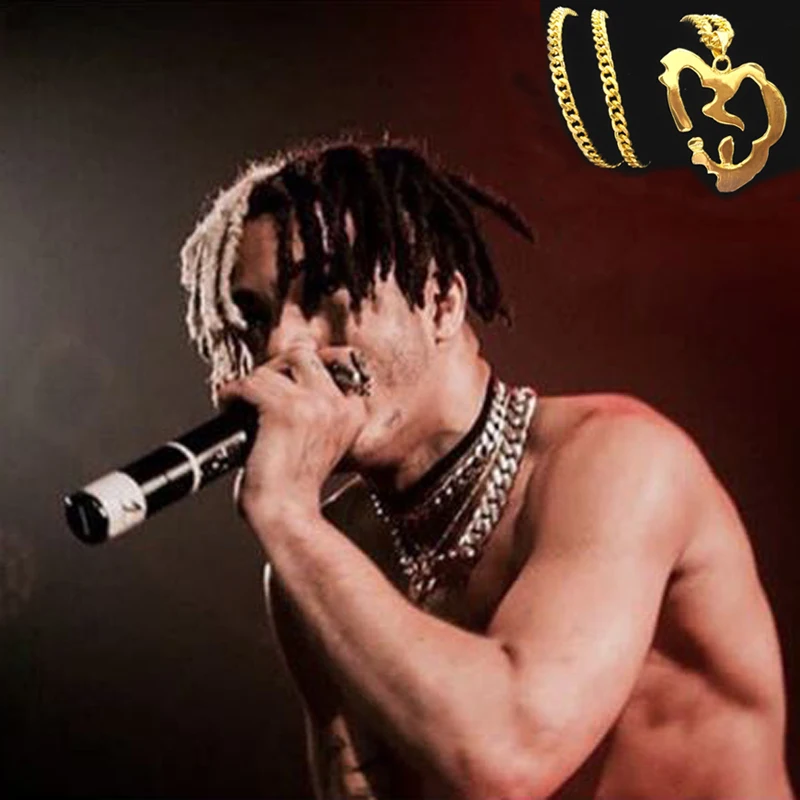 2018 Новинка XXXTentacion раппер золотого цвета кулон ожерелье мужское хип хоп рок