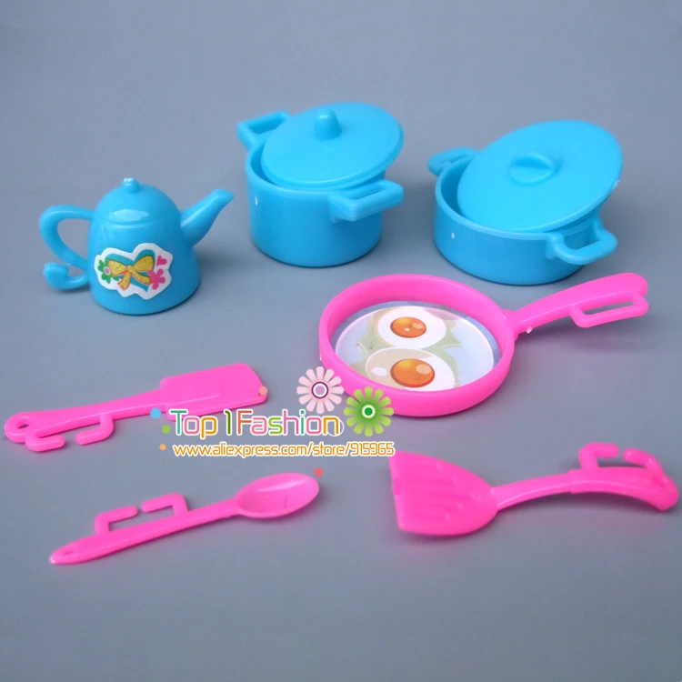 Новые аксессуары для детской кухни детские игрушки дома|accessories for barbie|dolls