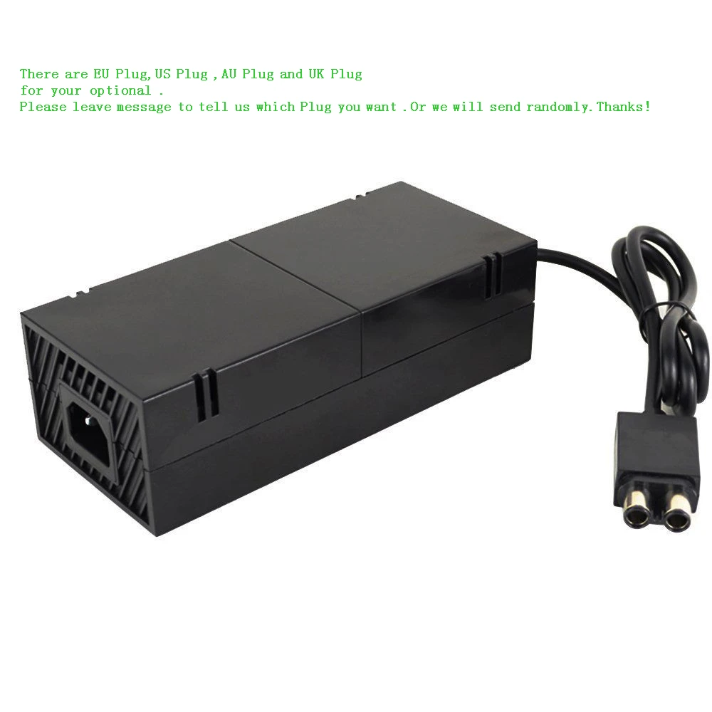 Адаптер переменного тока Кабель питания зарядное устройство для microsoft xbox one