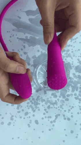 Женский беспроводной пульт дистанционного управления Двойные головки Мощный