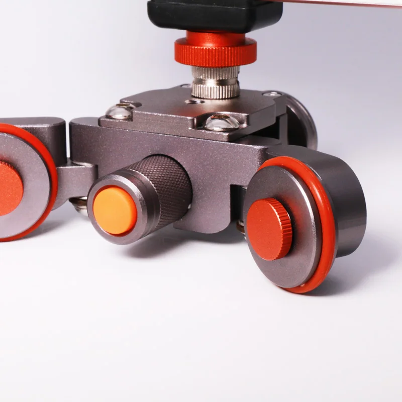 Настольный Авто Долли для Камеры Железнодорожный Подвижный Слайдер Конькобежец