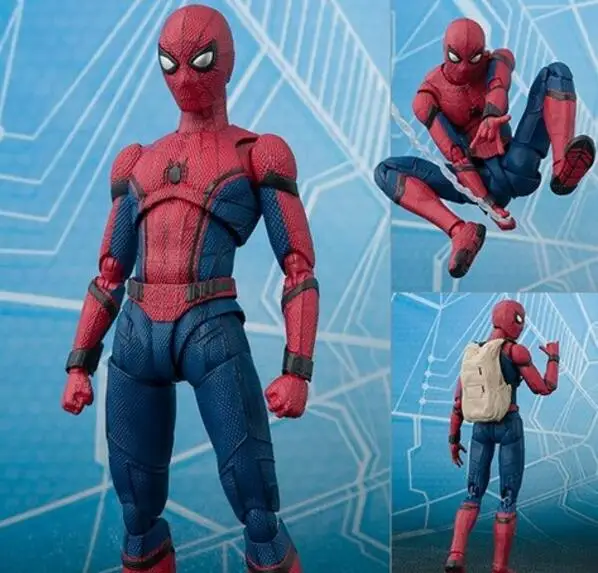 15 см Marvel Spider Man Home coming BJD Spiderman супергерой фигура модель игрушки для мальчиков |