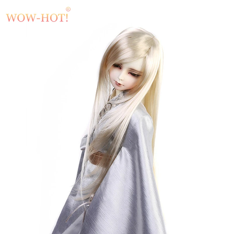 13 Bjd SD игрушечные волосы для кукол даль, высокотемпературная проволока, длинные, в стиле ретро, синтетические, масштаб 13, кукольный парик, ак... (art.: 7a48a4ea3) - 7a48a4ea3
