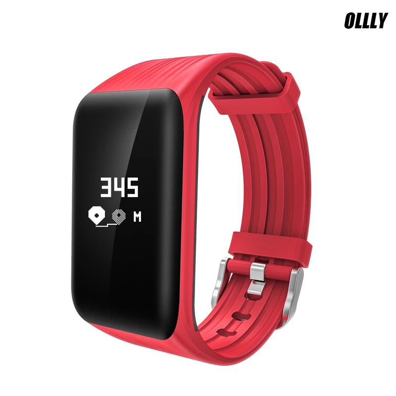 K1 sports smart watch continuous heart rate monitoring IP67 waterproof call information synchronization bracelet | Электроника